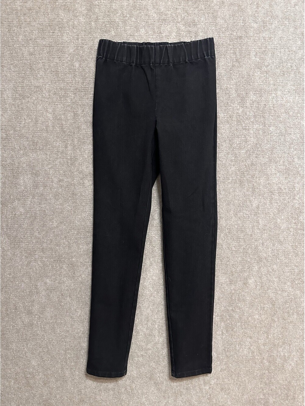 Soft Surroundings Jeans Wide Band Women’s Small Tall  28-34" Skinny Leg Black
